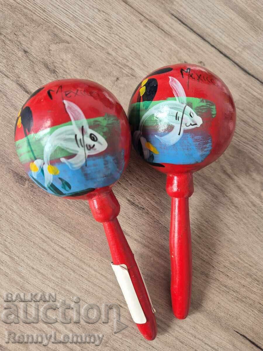 Original maracas, Mexico