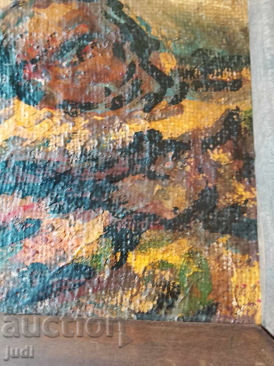 Licitație Pictură veche în ulei pe pânză Licitație Pictură veche în ulei pe pânză