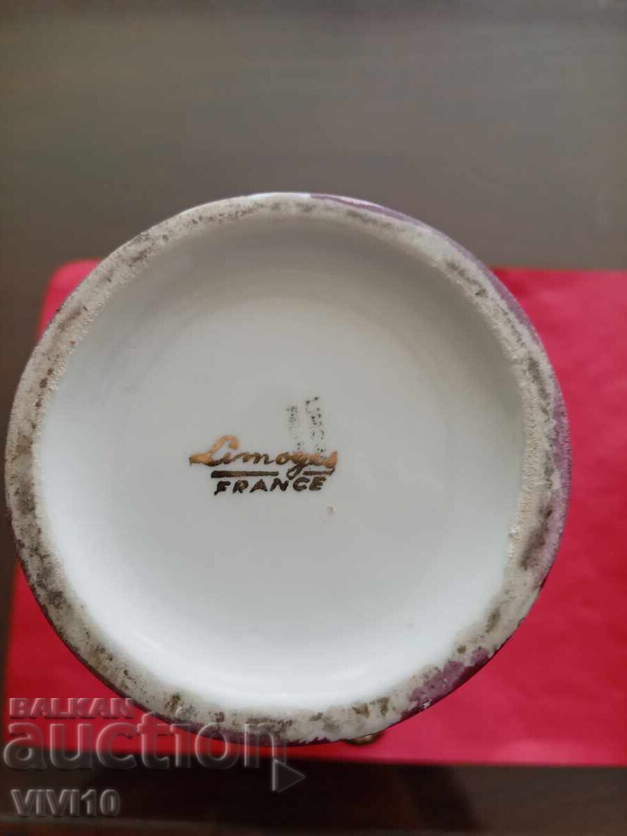 Δημοπρασία Αρχαίο πορσελάνινο βάζο, Limoges