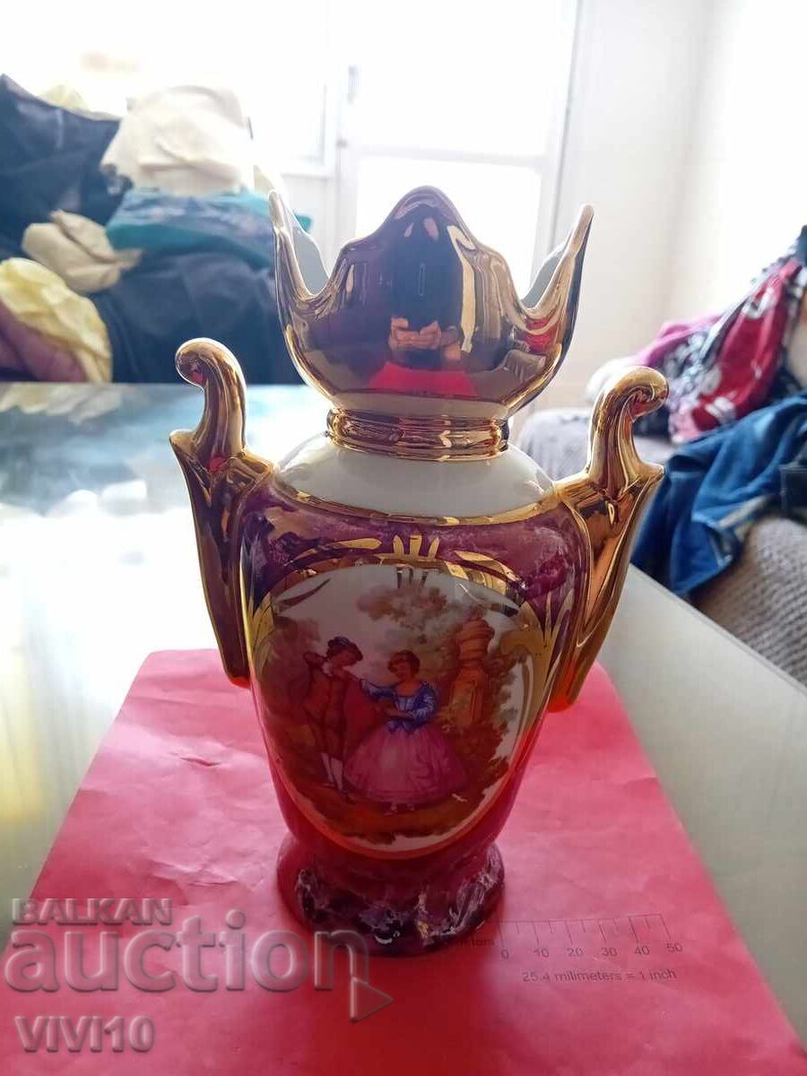 Αρχαίο πορσελάνινο βάζο, Limoges