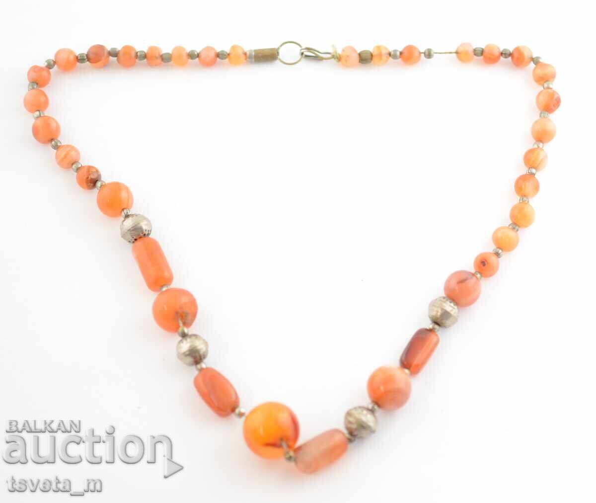 Auction  Necklace with natural stones