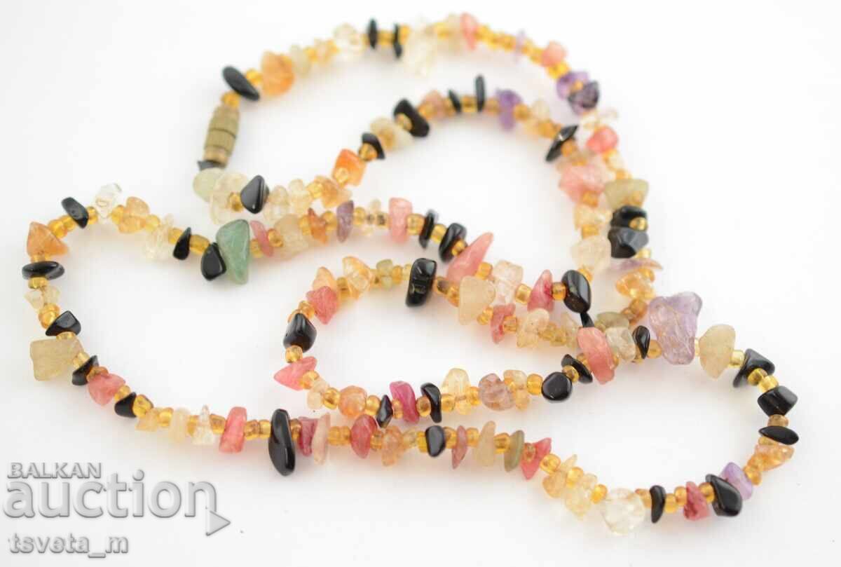 Necklace with natural stones with price 9.00 BGN | € 4.60