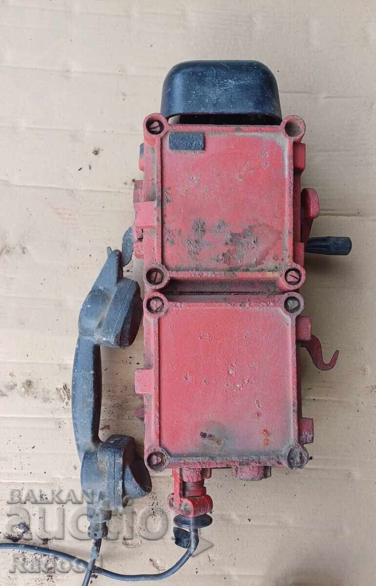 Mine/miner, mining/mine telephone