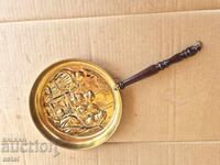 Copper pan for decoration