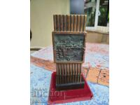 Premiu de bronz al celebrului sculptor sloven Jože Eržen