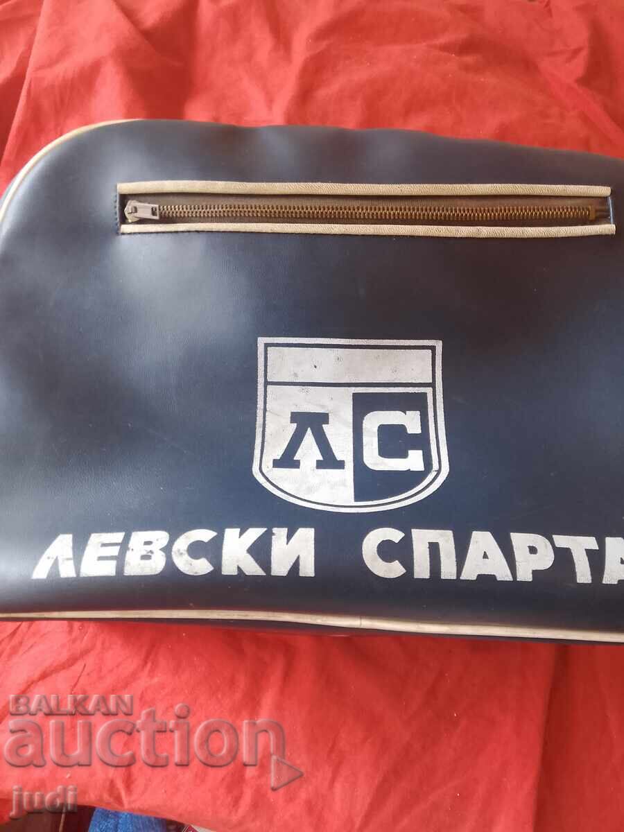 Левски Спартак соц кожена чанта - 7