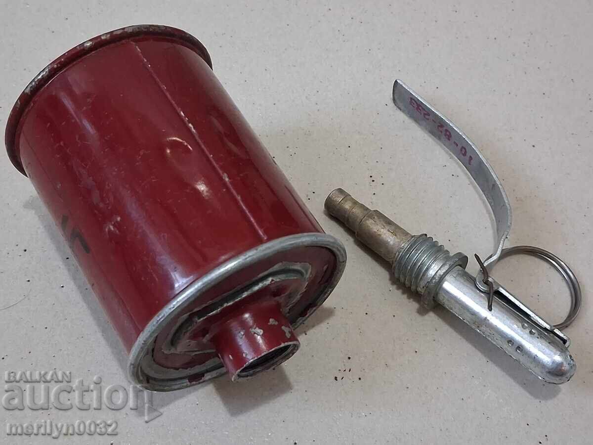Delivery of Training grenade RG-42 WW2 from the NVO (National Military Training) cabinet, SAFE
