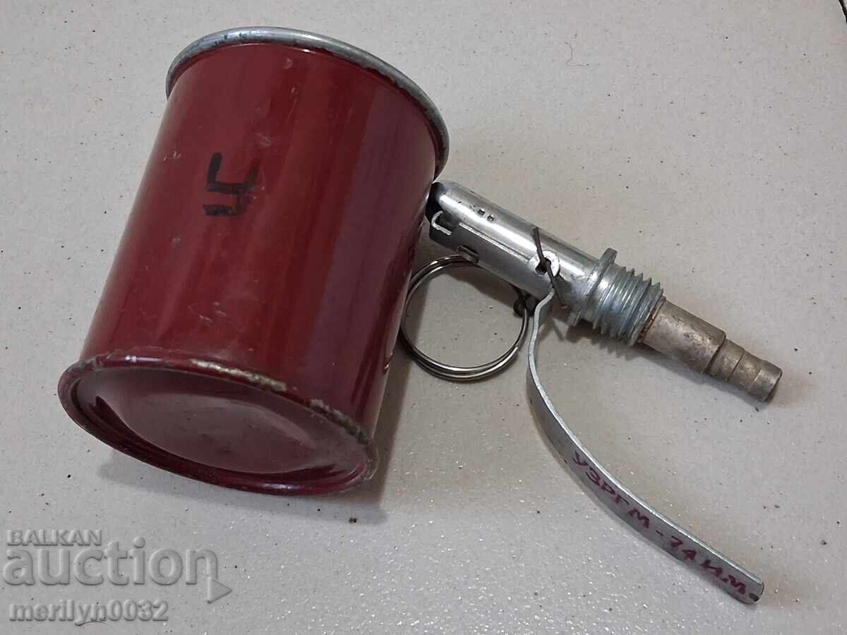 Training grenade RG-42 WW2 from the NVO (National Military Training) cabinet, SAFE - 5