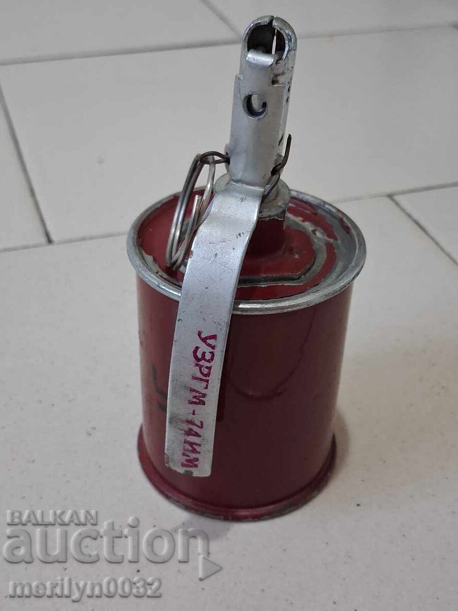 Training grenade RG-42 WW2 from the NVO (National Military Training) cabinet, SAFE