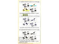 2013 Antarctic Expedition, block with UV thread**+2 souvenir blocks