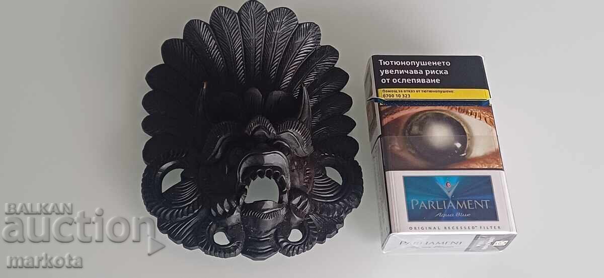 Livrarea Masca veche sculptată manual - Barong