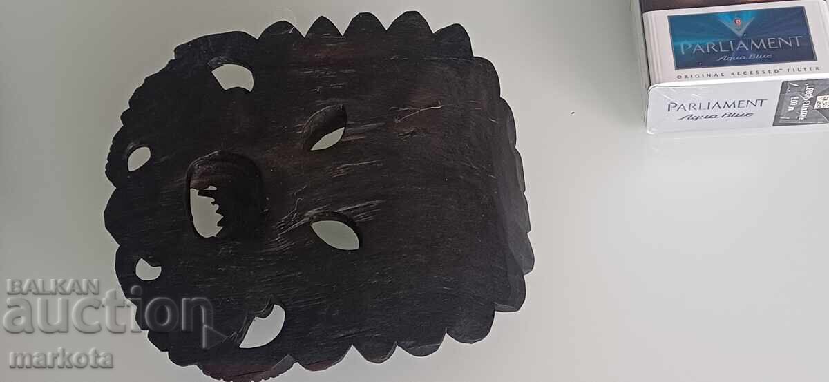 Old Hand-Carved Mask - Barong - 5