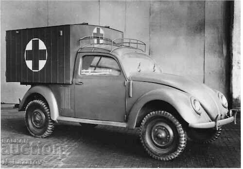 Παράδοση Ναζιστική Γερμανία Volkswagen beetle typ83 1945 σκαθάρι