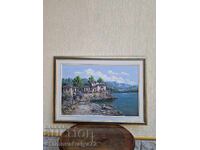 Superior beautiful large painting oil on canvas