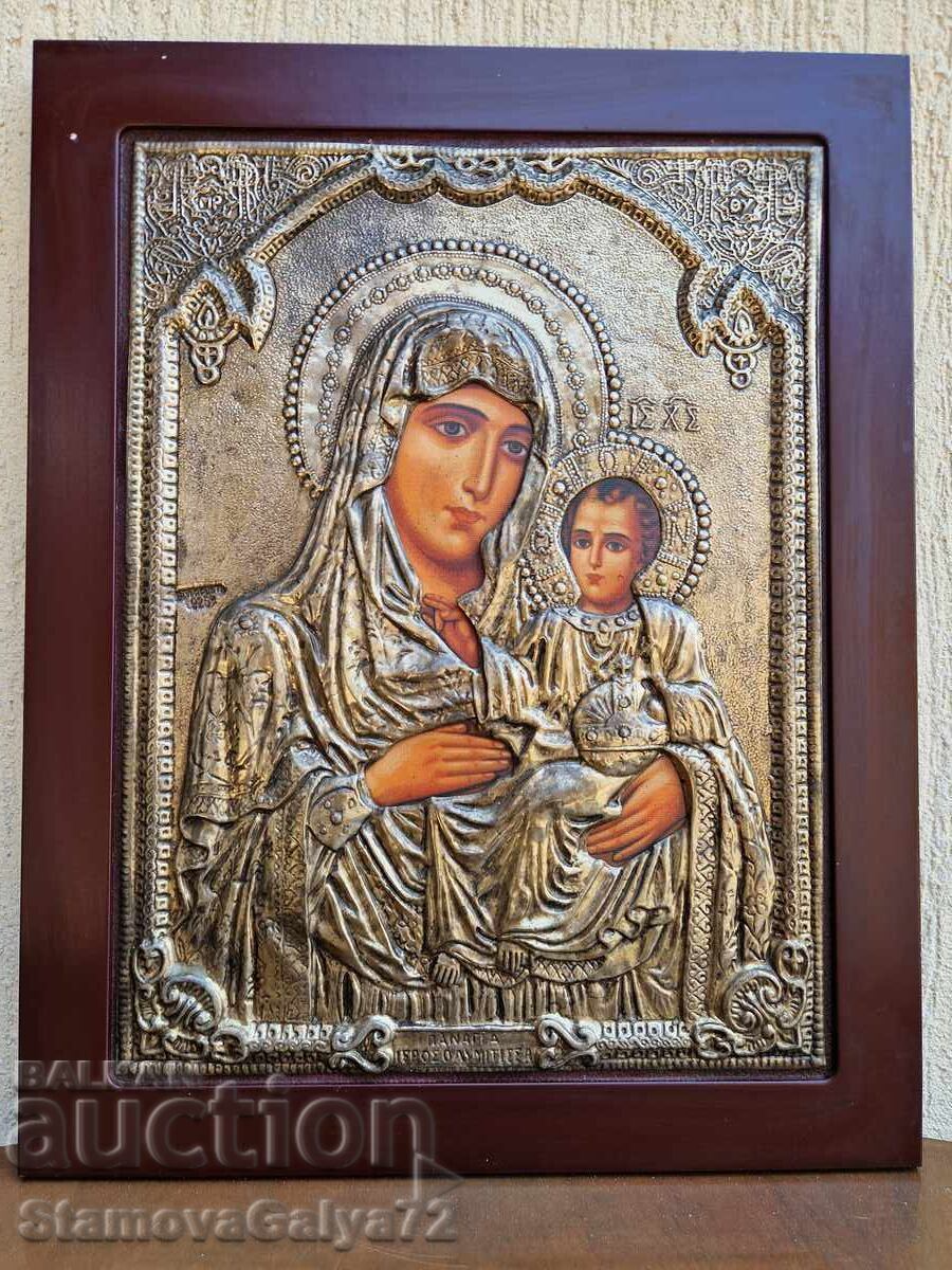 Wonderful beautiful silver icon with a certificate with price € 136.00 | 265.99 BGN