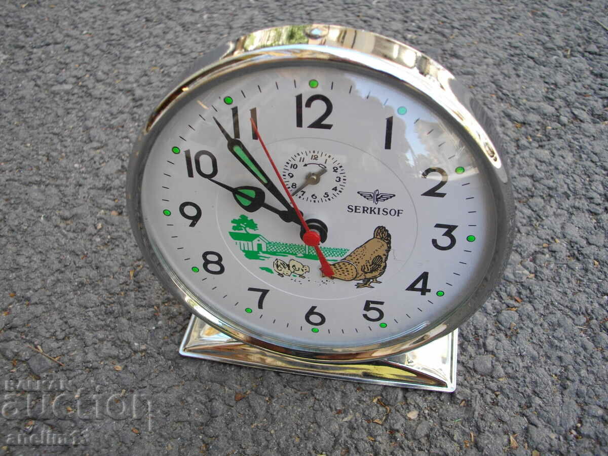 SERKISOF ANIMATED ALARM CLOCK COLLECTIBLE with price 80.00 BGN | € 40.90