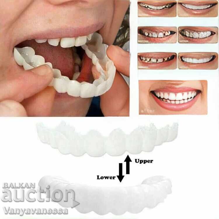 Zâmbet elegant✨ Fațete personalizate Albe cu strălucire cu preț 21.99 BGN | € 11.24 Zâmbet elegant✨ Fațete personalizate Albe cu strălucire cu preț 21.99 BGN | € 11.24