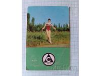 Calendar Slavia 1976