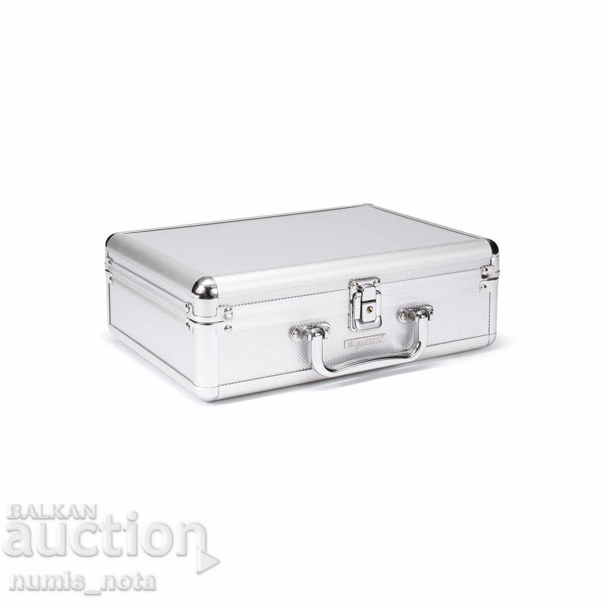 Licitație Valiză de aluminiu cu 6 tăvi CARGO S6 pentru 144 monede x 2 euro