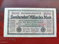 Германия 200 милиарда марки 1923г