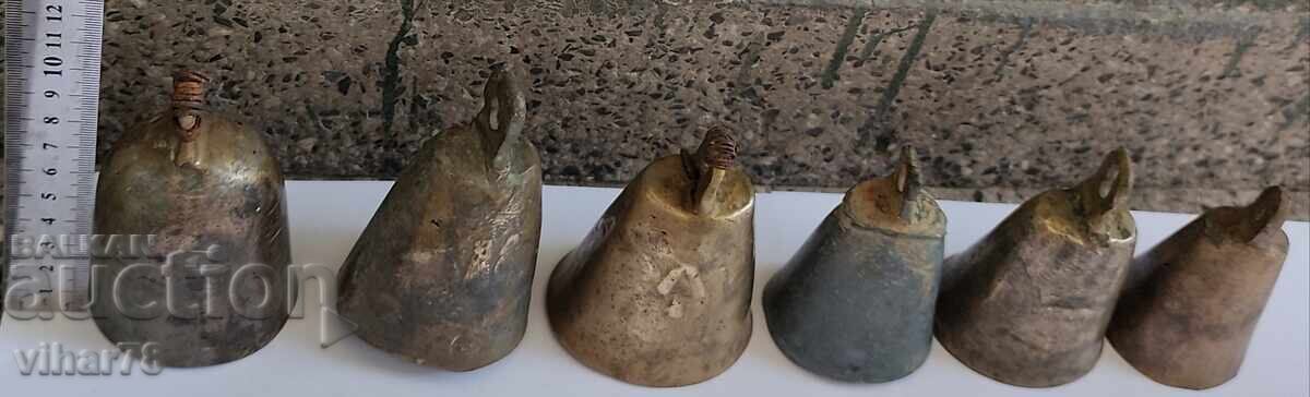 Λοτ από 6 τεμάχια κουδούνια - καμπανάκια με τιμή 249.99 BGN | € 127.82