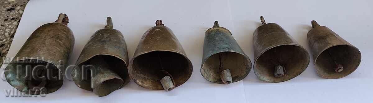 Delivery of Lot of 6 bells - jingle bells Delivery of Lot of 6 bells - jingle bells