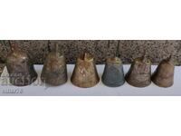 Lot de 6 clopote - zurgălăi
