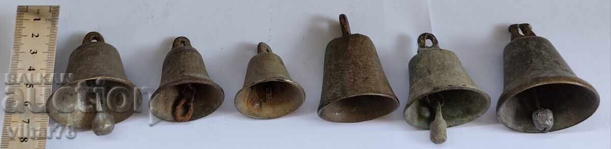 Delivery of Lot of 6 bells - jingle bells