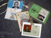 4 buc. Cartonaș de arbitru lupte Fila campionat