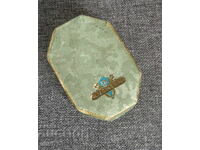 4711 Juchten vechi cutie goală de parfum