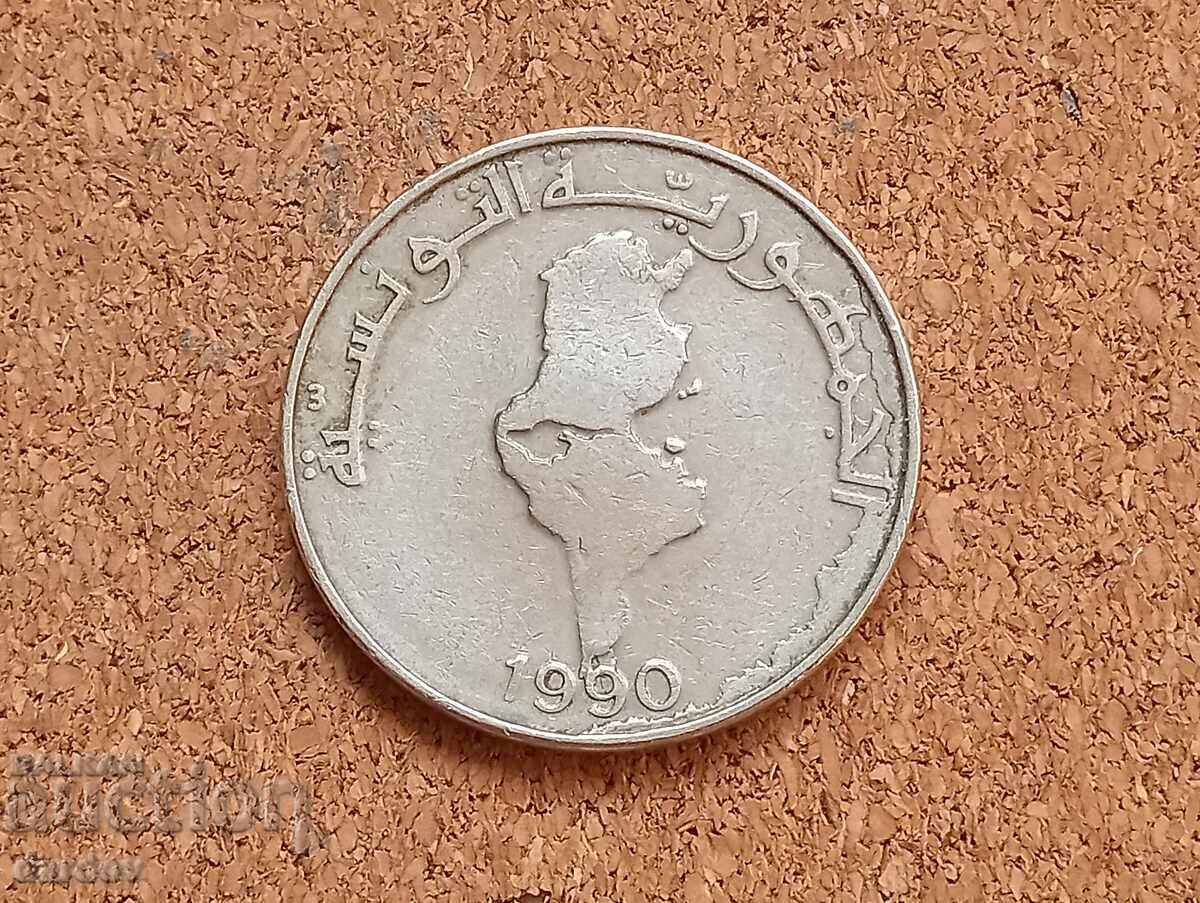 Tunisia 1 Dinar 1990 with price 1.00 BGN | € 0.51 Tunisia 1 Dinar 1990 with price 1.00 BGN | € 0.51