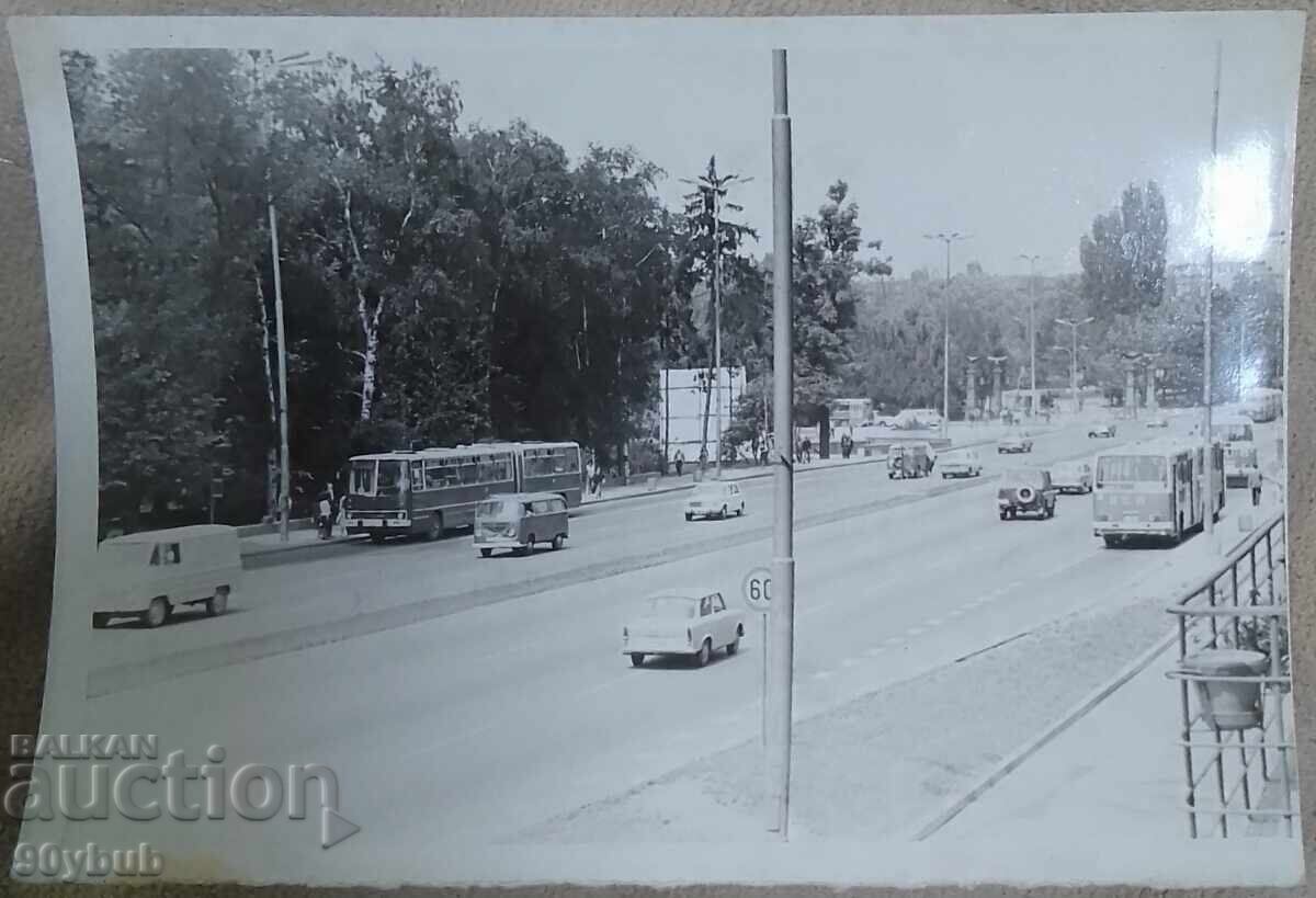 Bŭlgariya Σόφια Λεωφόρος Τσαρίγκραντσκο Ορλόφ Μοστ