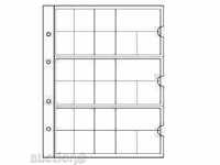 Foi pentru monede NUMIS EURO pentru seturi euro - 5 buc./pachet (899)