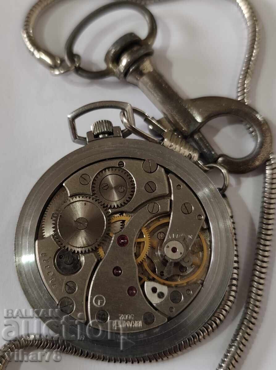 Delivery of lightning pocket watch 18 stones