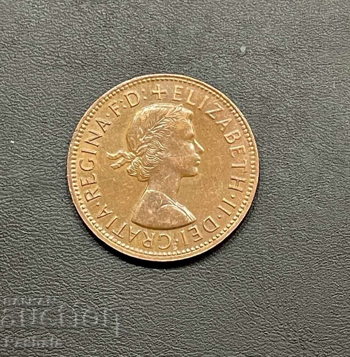 Αυστραλία 1 πένι 1964 με τιμή 6.00 BGN | € 3.07