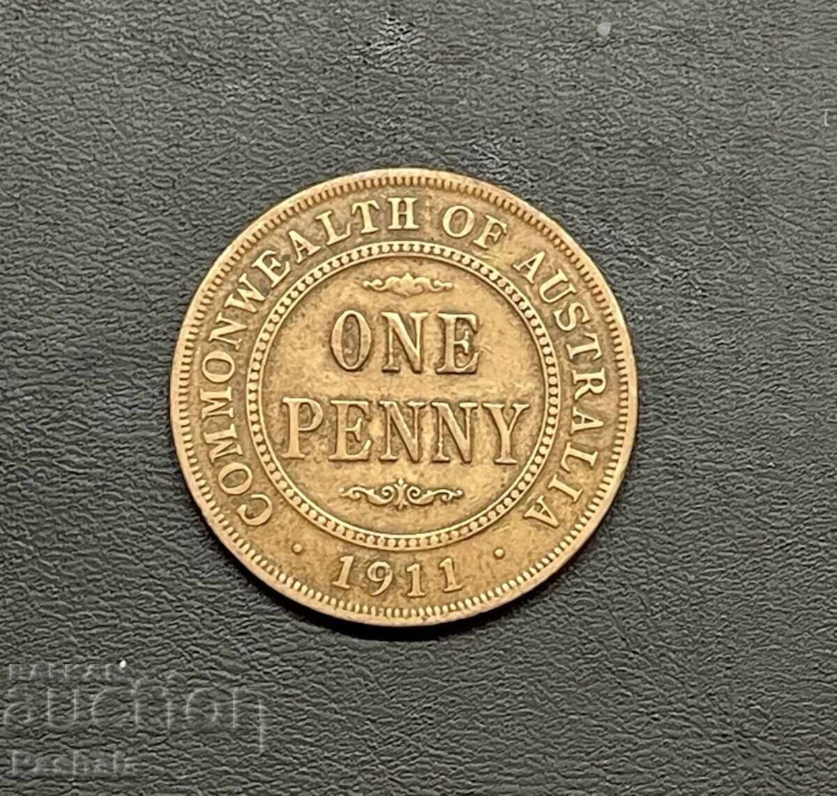 Αυστραλία 1 πέννι 1911 Αυστραλία 1 πέννι 1911