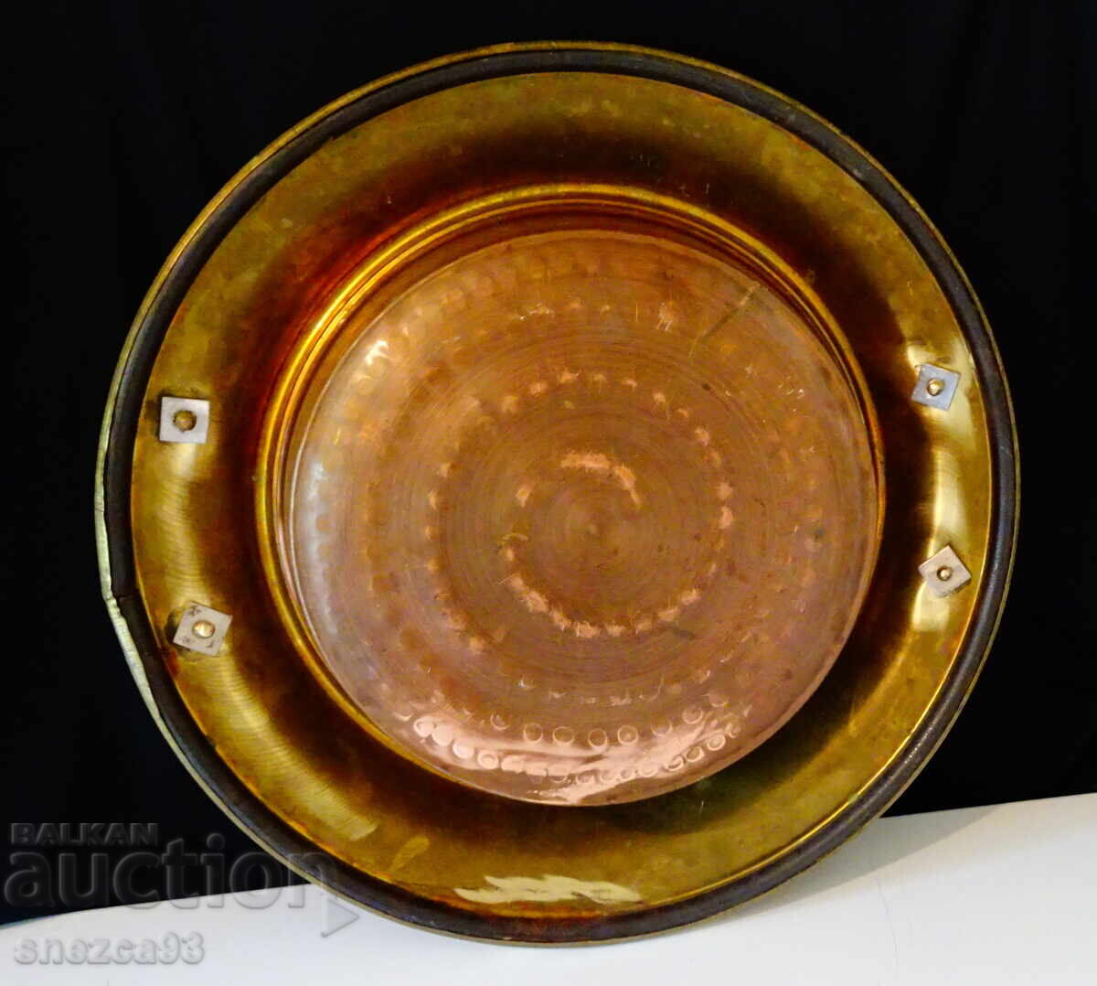 Χάλκινο μπάρμπεκιου με κάρβουνα 3 κιλά, μανγκάλ - 6