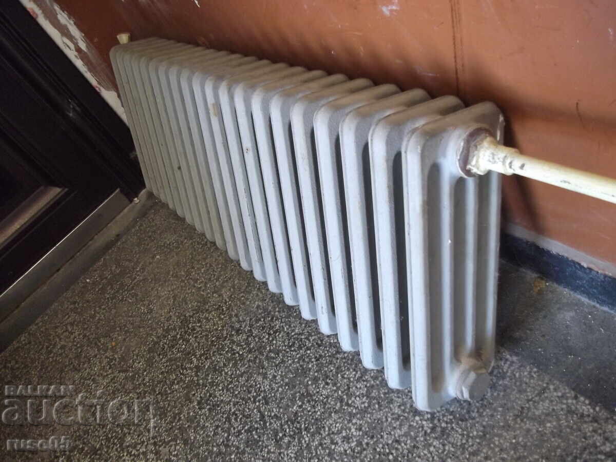 Cast iron radiator with 20 sections for central heating - 5