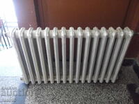 Cast iron radiator with 15 ribs for central heating