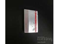 ❤️ ⭐ Brichetă Metalică Marlboro argintie roșie ⭐ ❤️