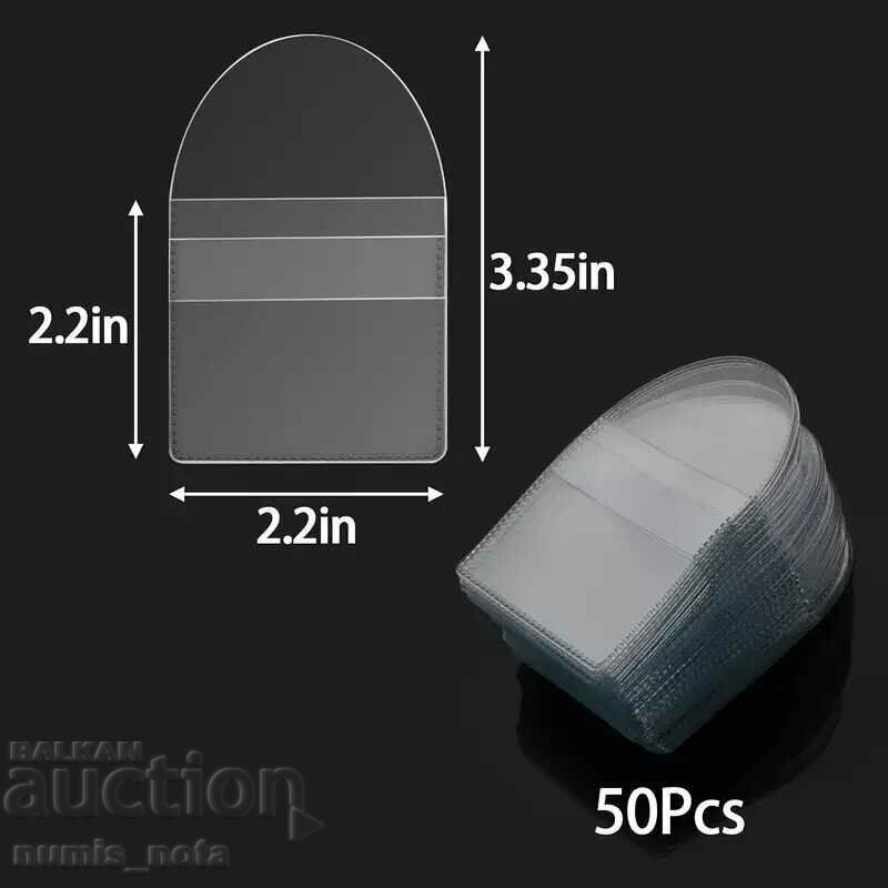 buzunare transparente pentru monede 5 x 5 cm - 50 buc. ambalaj cu preț 18.00 BGN | € 9.20 buzunare transparente pentru monede 5 x 5 cm - 50 buc. ambalaj cu preț 18.00 BGN | € 9.20