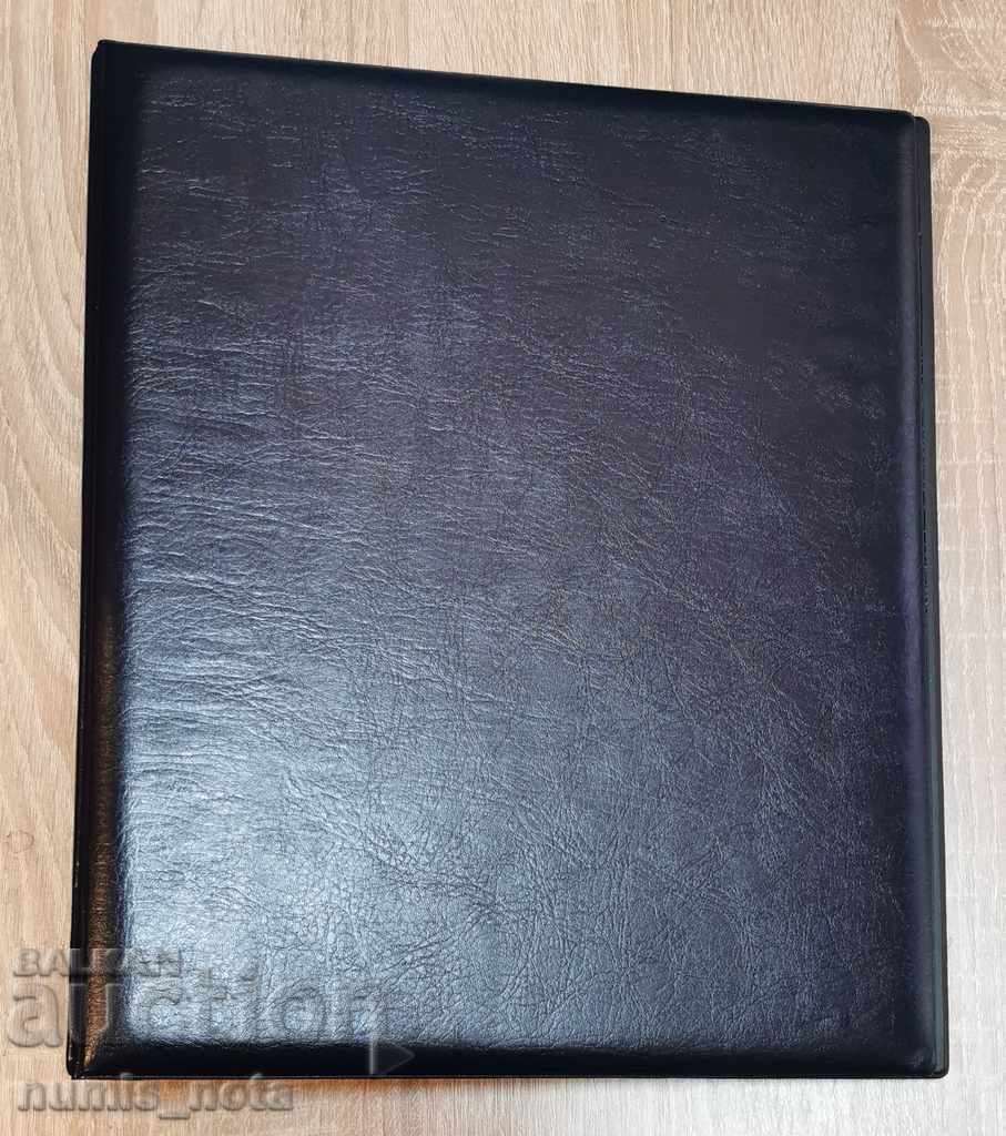 Δημοπρασία Φάκελος άλμπουμ για νομίσματα ή τραπεζογραμμάτια οικολογικό δέρμα