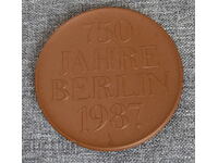 1987 plăcuță de porțelan Meissen 750 g Berlin