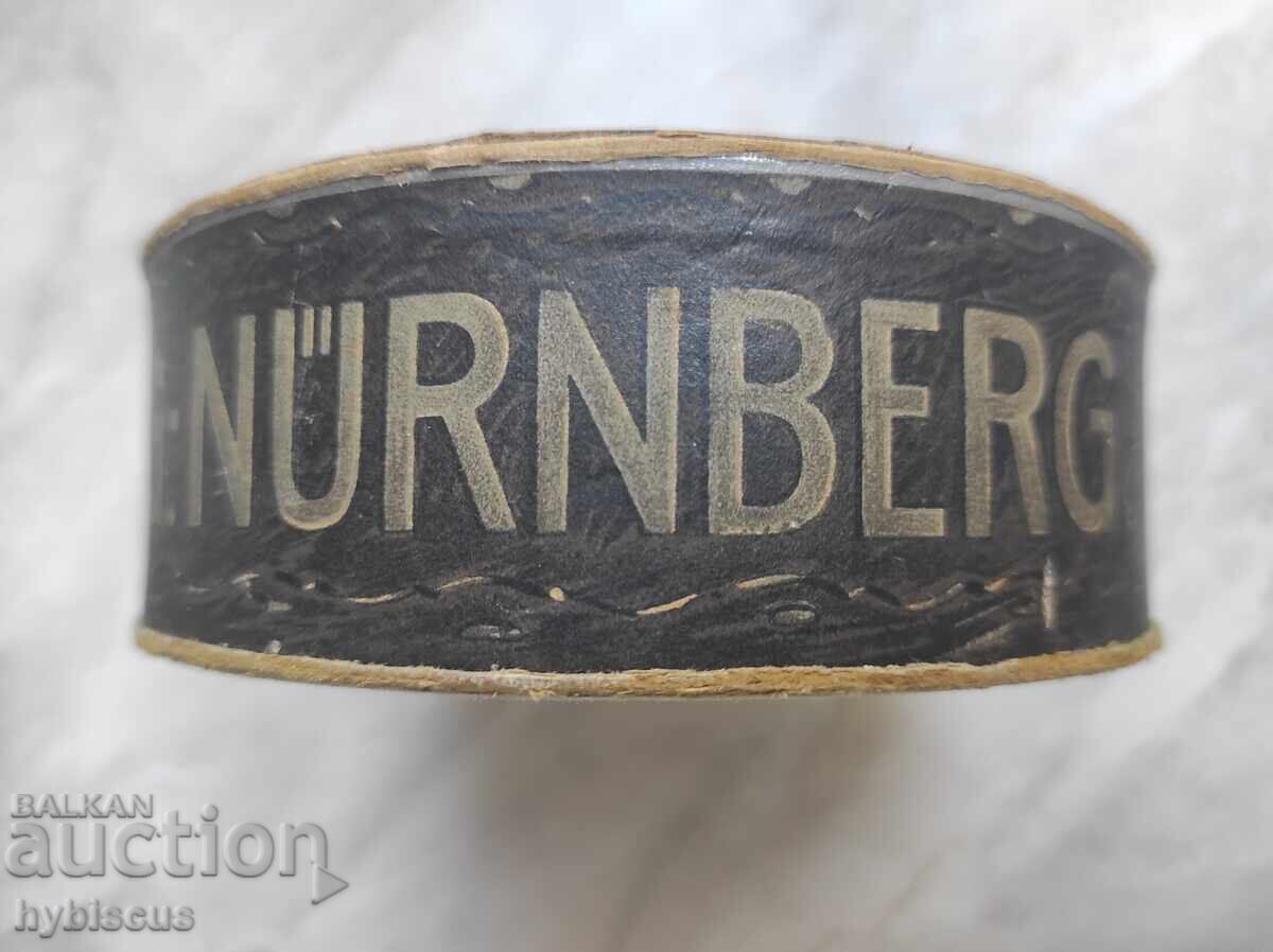 Nuremberg candy box, antique German Christmas from 1900 - 5