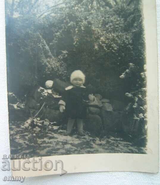 Παλιά φωτογραφία 1927, Τέτεβεν - μικρό παιδί με τιμή 1.00 BGN | € 0.51