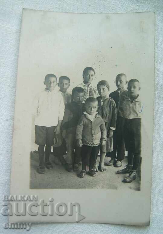 Fotografie veche - copii mici