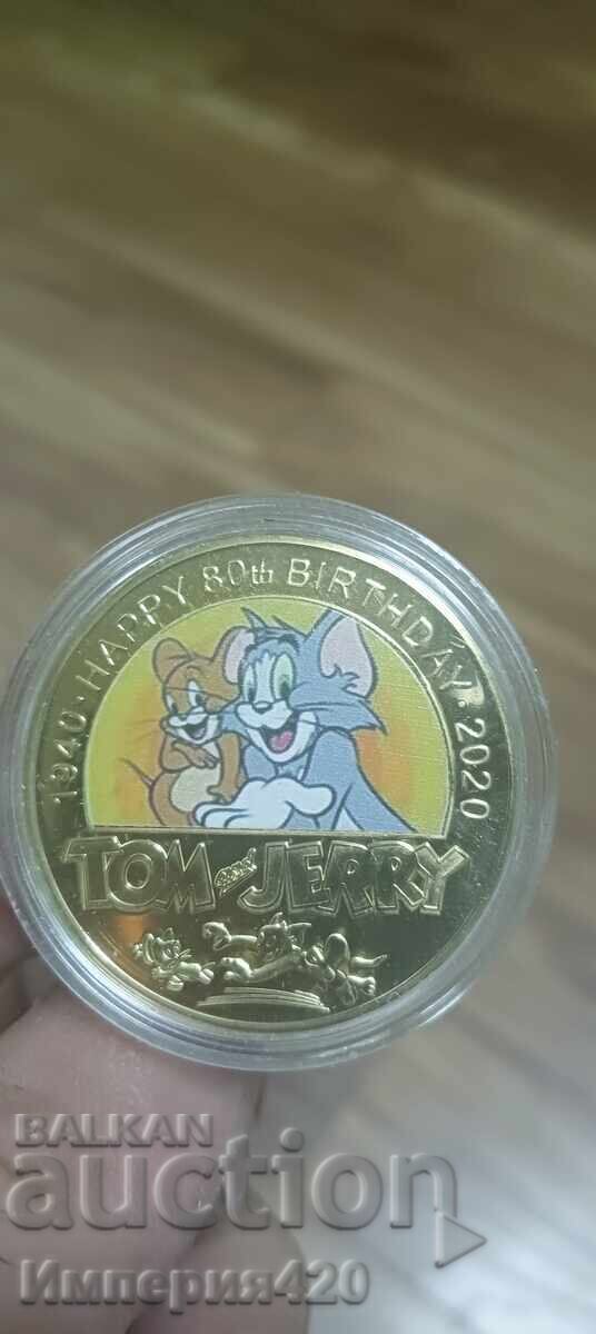 Coin / 80 years "Tom & Jerry" Coin / 80 years "Tom & Jerry"