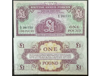 Forțele Armate Britanice 1 Liră Seria 4 1962 Pick M36 Ref 1723