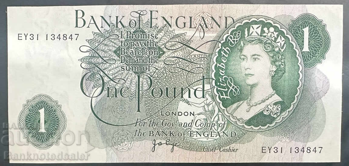 Anglia 1 Liră 1966 Pick 374e Ref 3673 Anglia 1 Liră 1966 Pick 374e Ref 3673