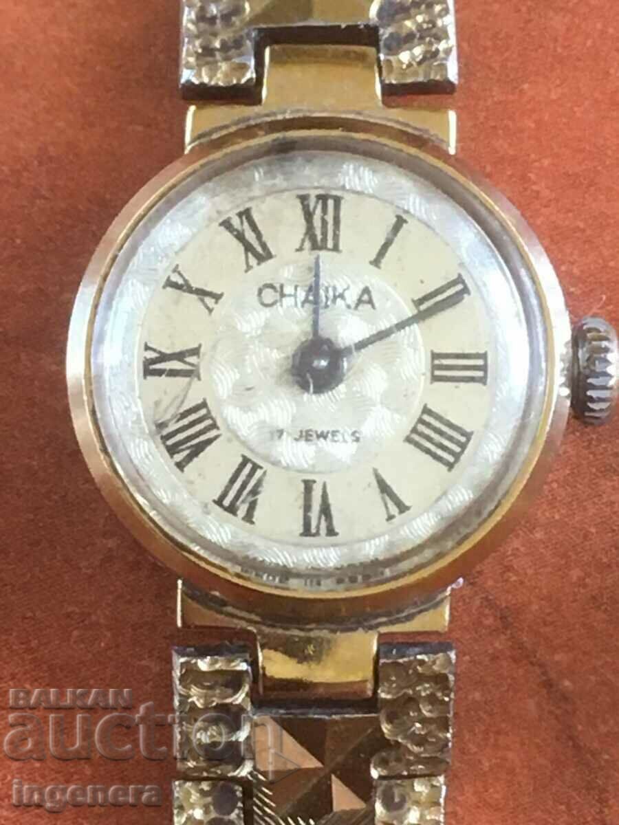 ΓΥΝΑΙΚΕΙΟ ΡΟΛΟΙ «ΓΛΑΡΟΣ» ΔΟΥΛΕΥΕΙ ΧΡΥΣΟ με τιμή 29.00 BGN | € 14.83